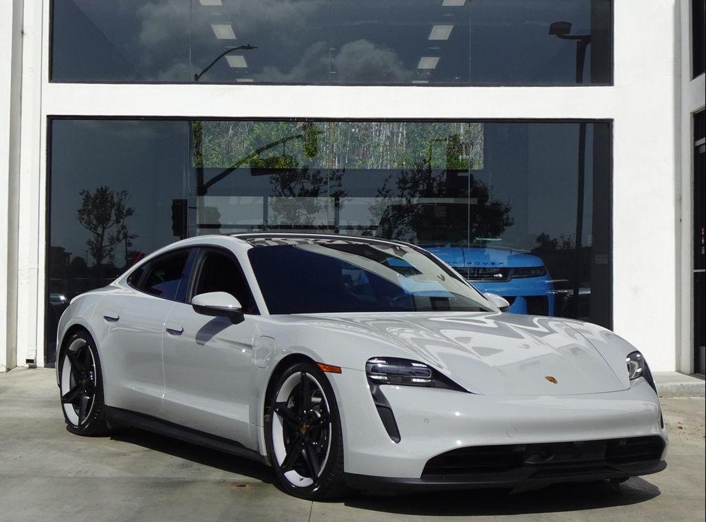used 2022 Porsche Taycan car, priced at $68,888