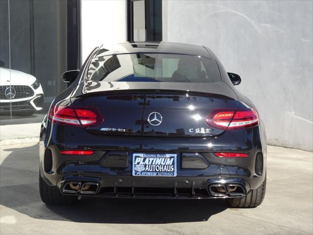 used 2020 Mercedes-Benz AMG C 63 car, priced at $68,888