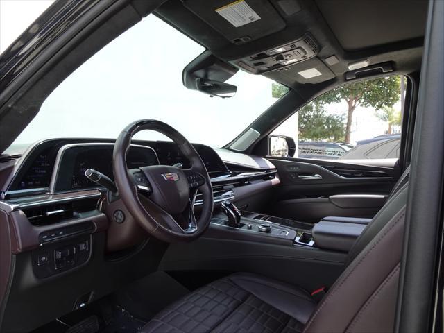 used 2023 Cadillac Escalade car, priced at $84,588