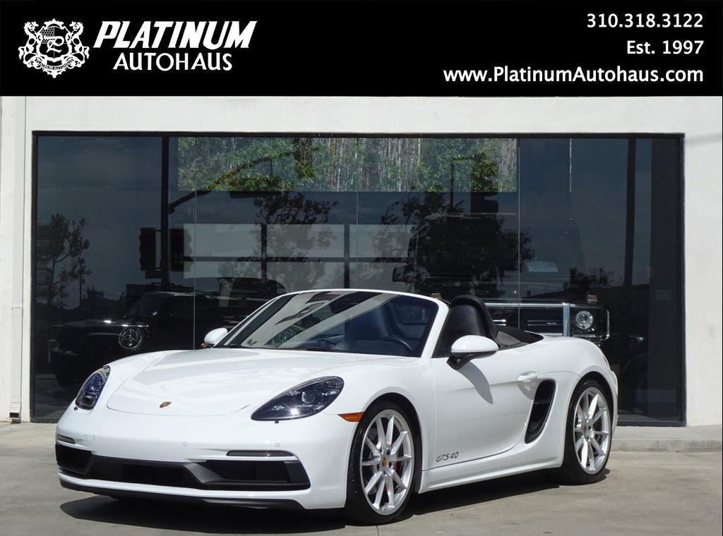 used 2021 Porsche 718 Boxster car, priced at $87,888