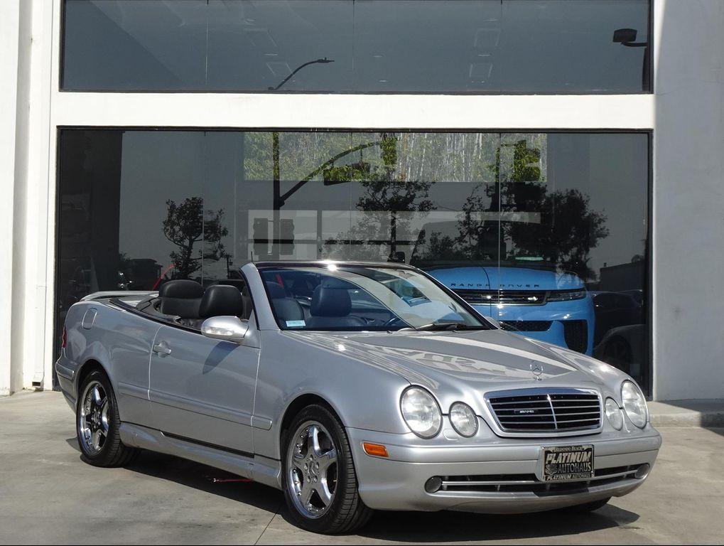 used 2002 Mercedes-Benz CLK-Class car, priced at $19,888