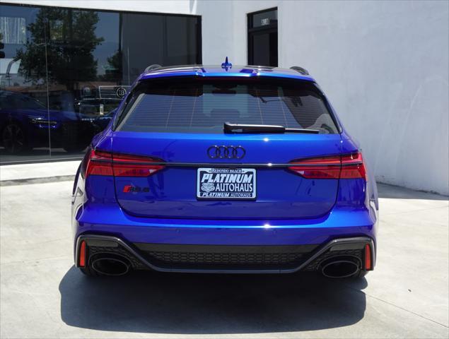 used 2022 Audi RS 6 Avant car, priced at $110,888