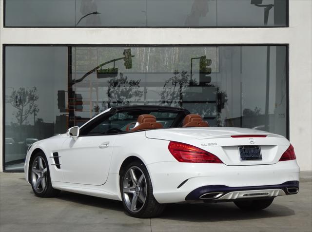 used 2017 Mercedes-Benz SL 550 car, priced at $51,888