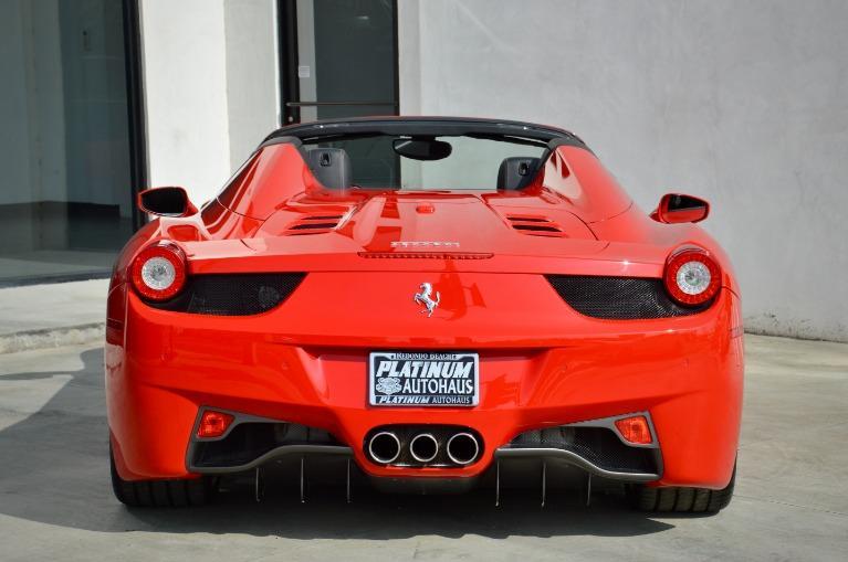 used 2013 Ferrari 458 Spider car, priced at $184,888