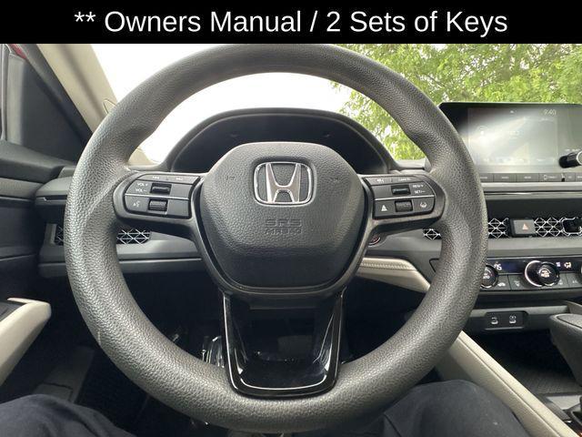 used 2024 Honda Accord car, priced at $25,476