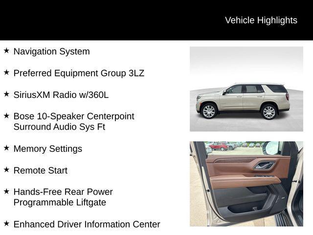 used 2023 Chevrolet Tahoe car, priced at $67,222