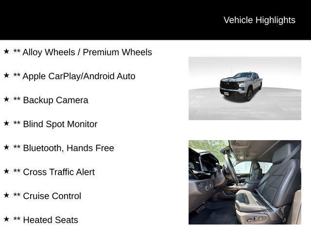 used 2024 Chevrolet Silverado 1500 car, priced at $58,381