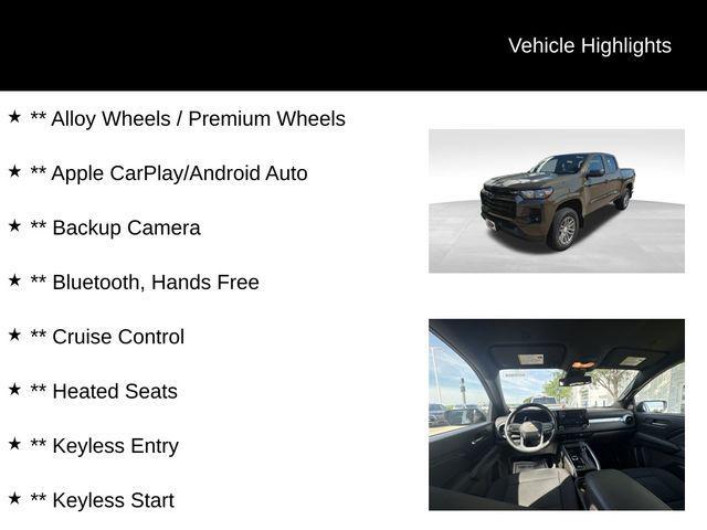 used 2023 Chevrolet Colorado car, priced at $35,299