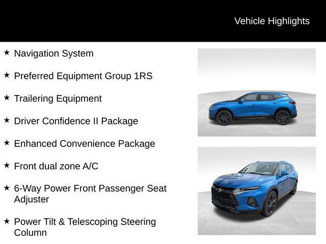 used 2021 Chevrolet Blazer car, priced at $28,999