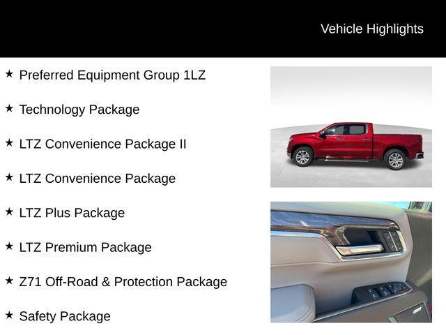 used 2025 Chevrolet Silverado 1500 car, priced at $52,500