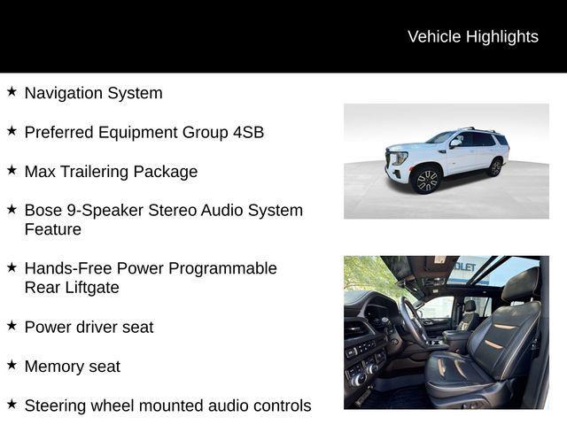 used 2022 GMC Yukon car, priced at $56,418