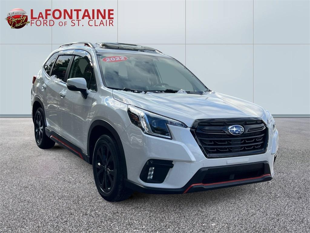 used 2022 Subaru Forester car, priced at $25,259
