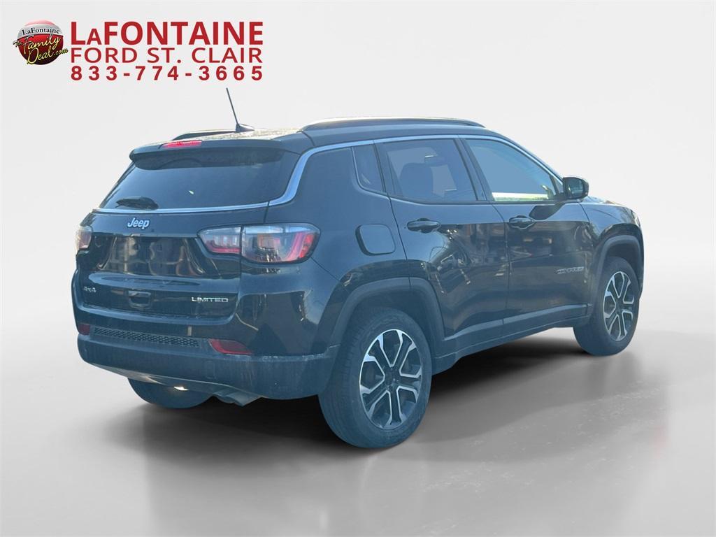 used 2022 Jeep Compass car, priced at $21,900