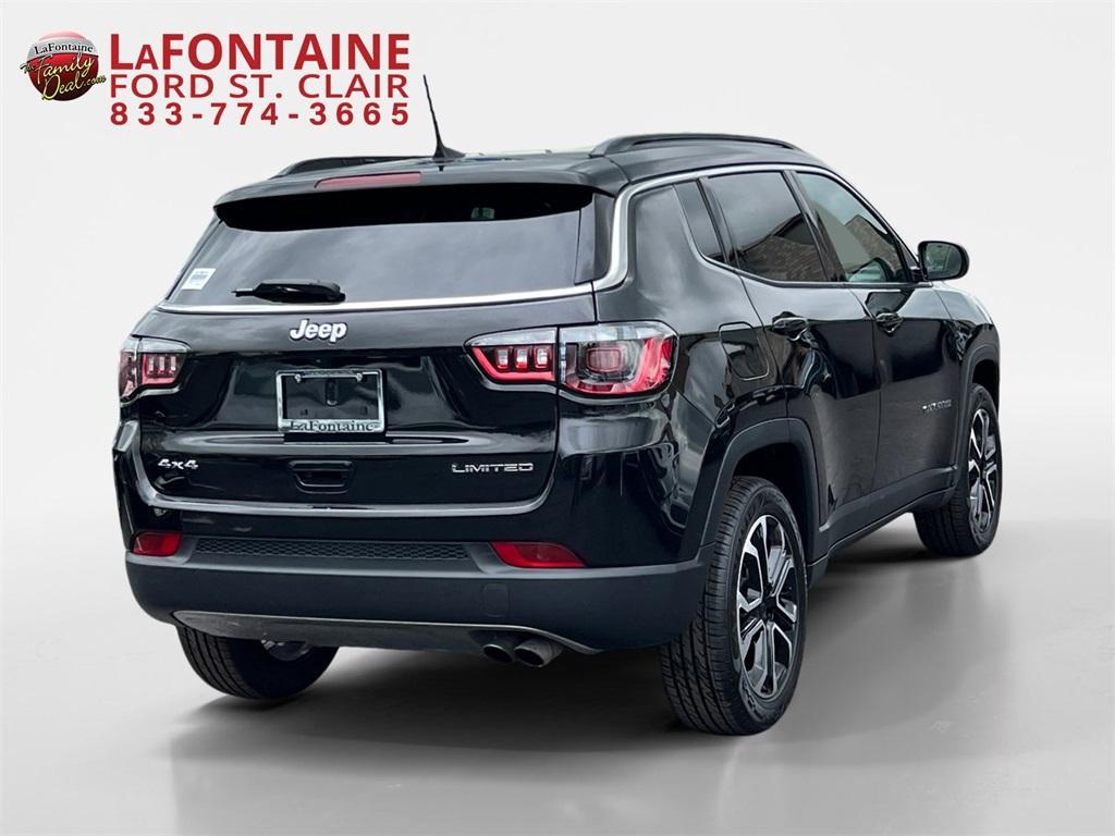 used 2022 Jeep Compass car, priced at $21,500