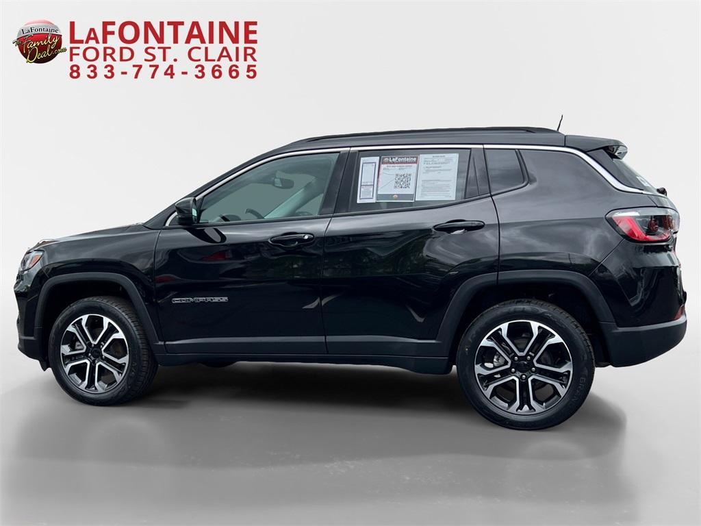 used 2022 Jeep Compass car, priced at $21,500