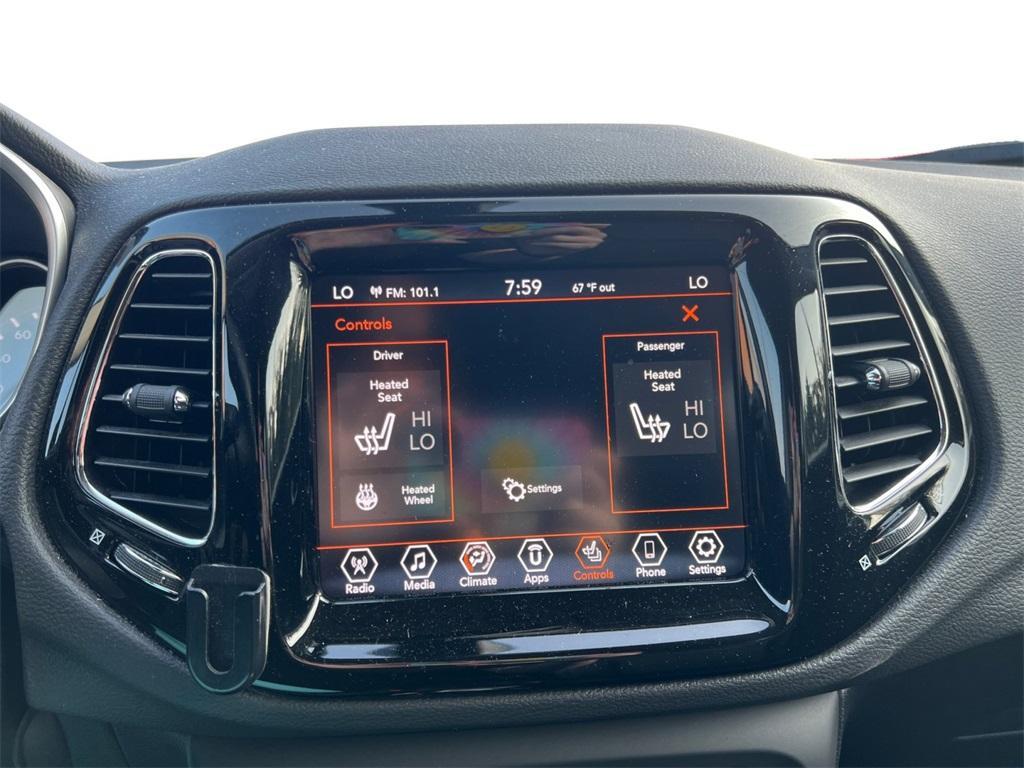 used 2019 Jeep Compass car, priced at $17,583