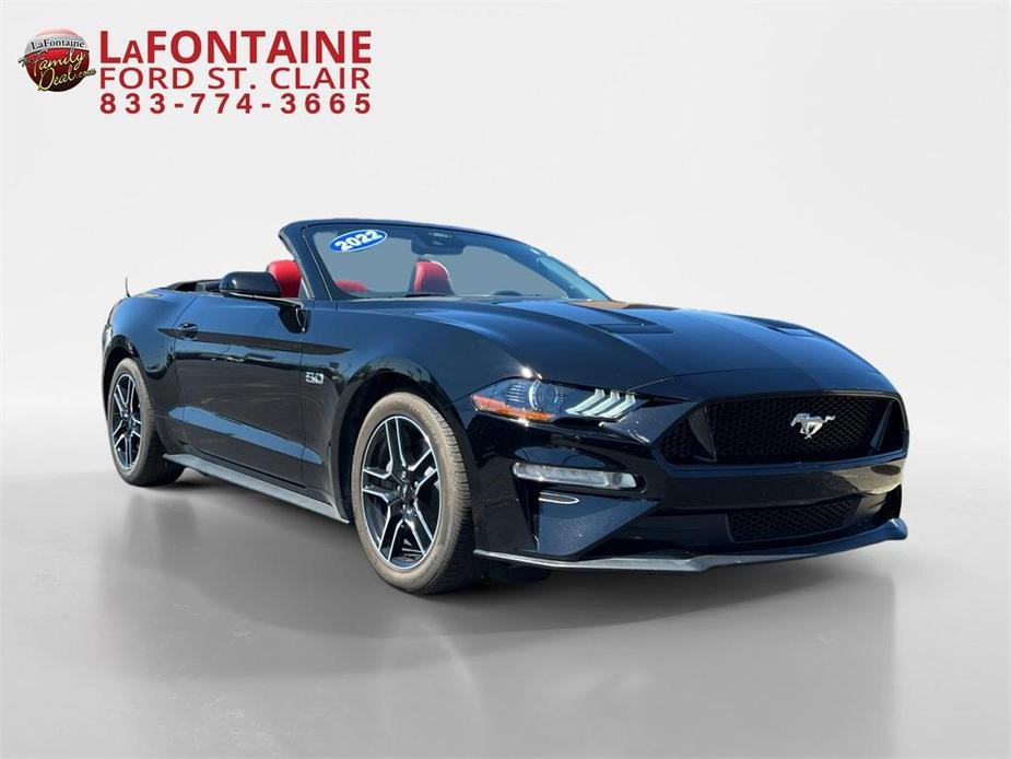 used 2022 Ford Mustang car, priced at $35,900