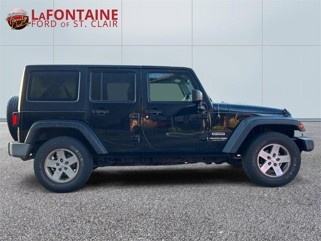used 2018 Jeep Wrangler JK Unlimited car, priced at $15,900