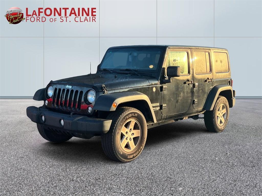 used 2018 Jeep Wrangler JK Unlimited car, priced at $15,900