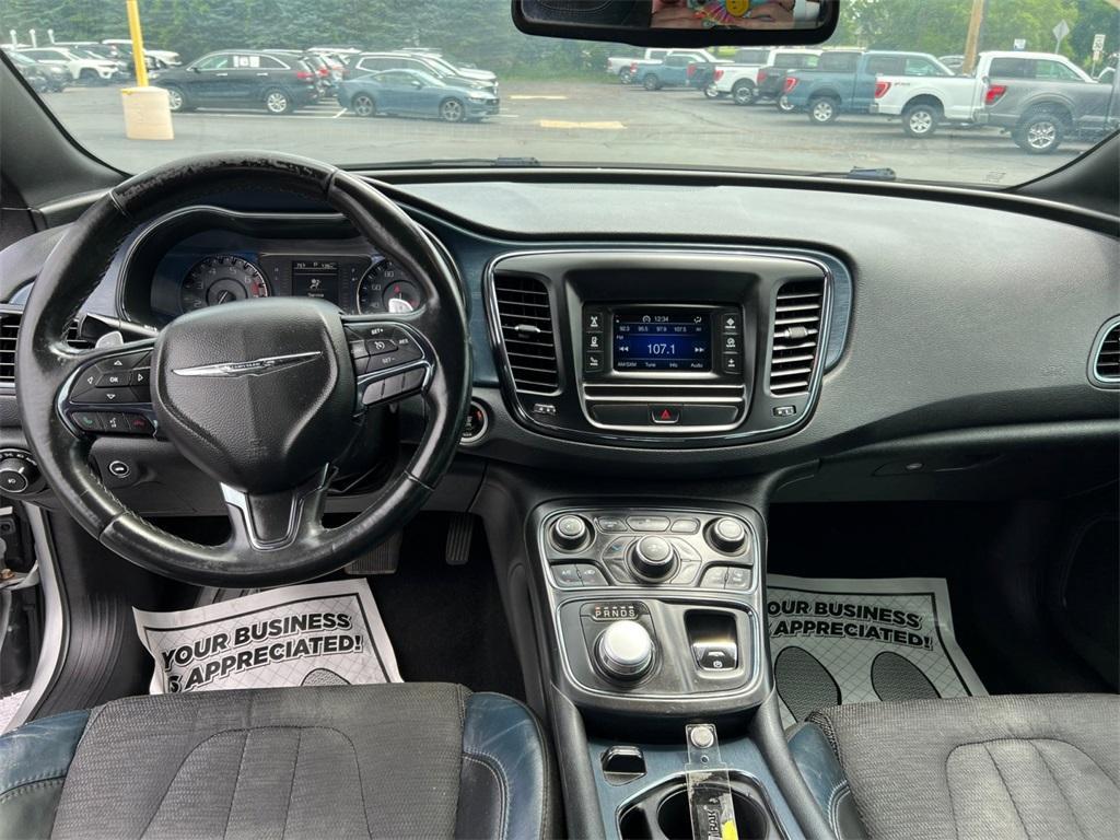 used 2015 Chrysler 200 car, priced at $7,200