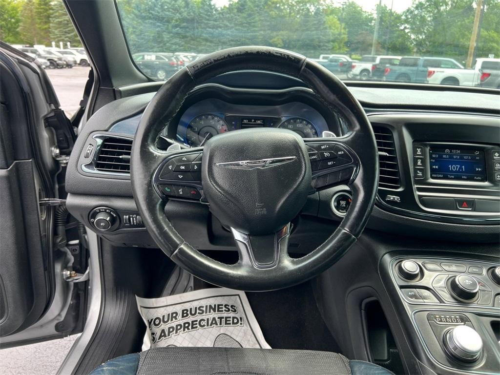 used 2015 Chrysler 200 car, priced at $7,200