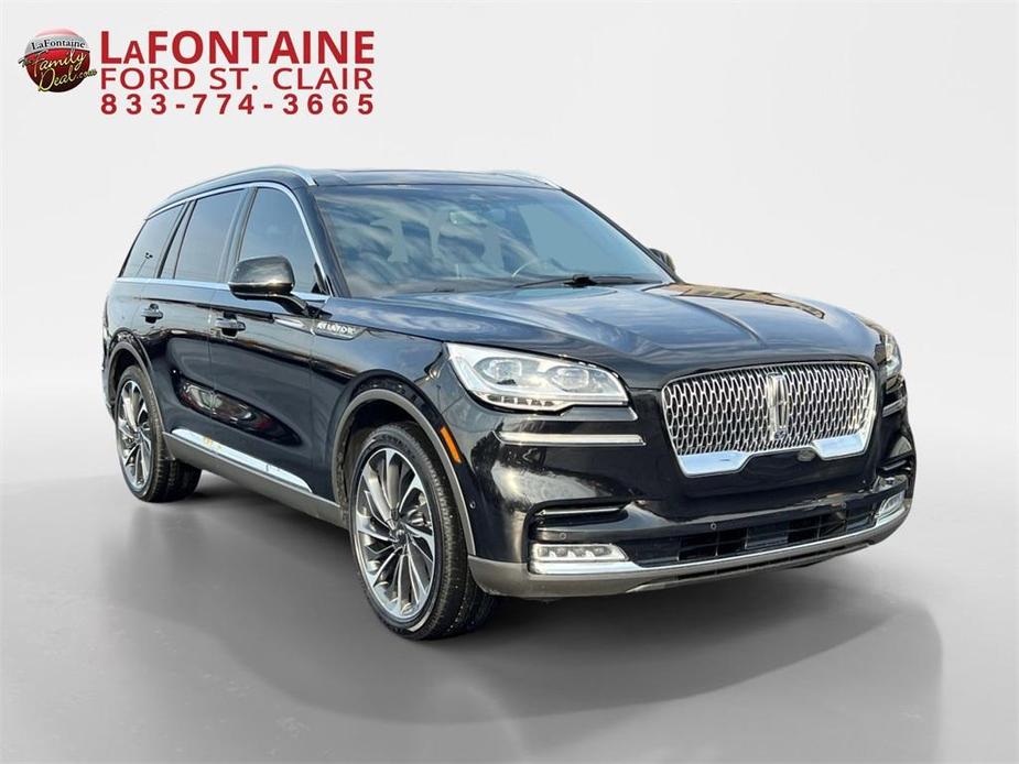 used 2021 Lincoln Aviator car, priced at $45,900