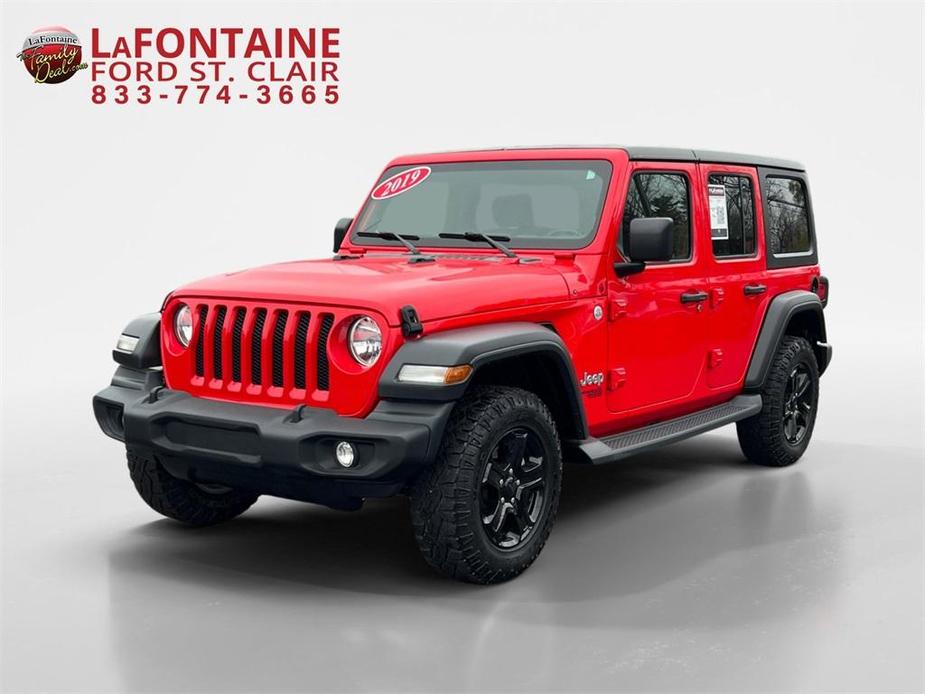 used 2019 Jeep Wrangler Unlimited car, priced at $24,900