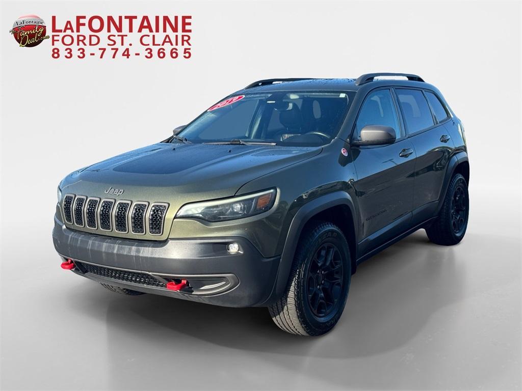 used 2019 Jeep Cherokee car, priced at $15,348