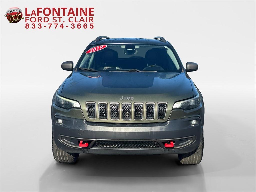 used 2019 Jeep Cherokee car, priced at $15,348