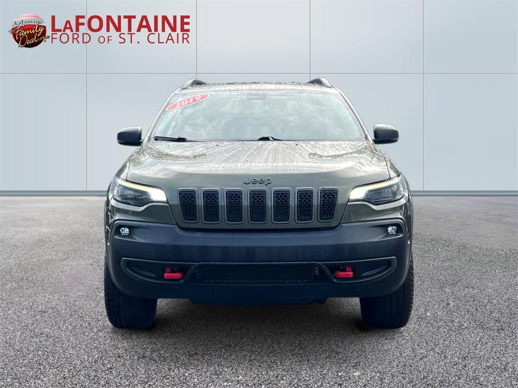 used 2019 Jeep Cherokee car, priced at $15,348