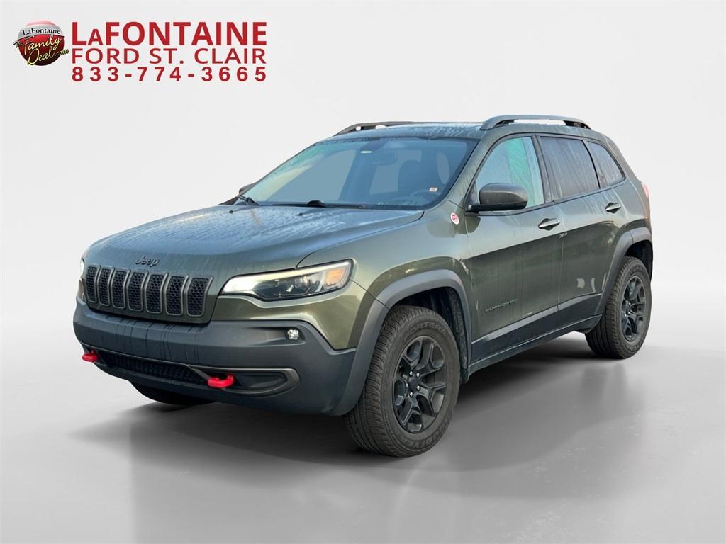 used 2019 Jeep Cherokee car, priced at $15,348