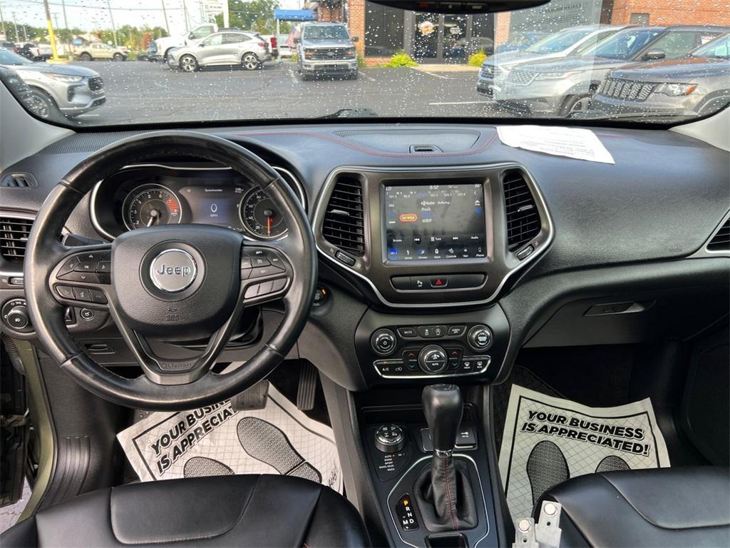 used 2019 Jeep Cherokee car, priced at $15,348