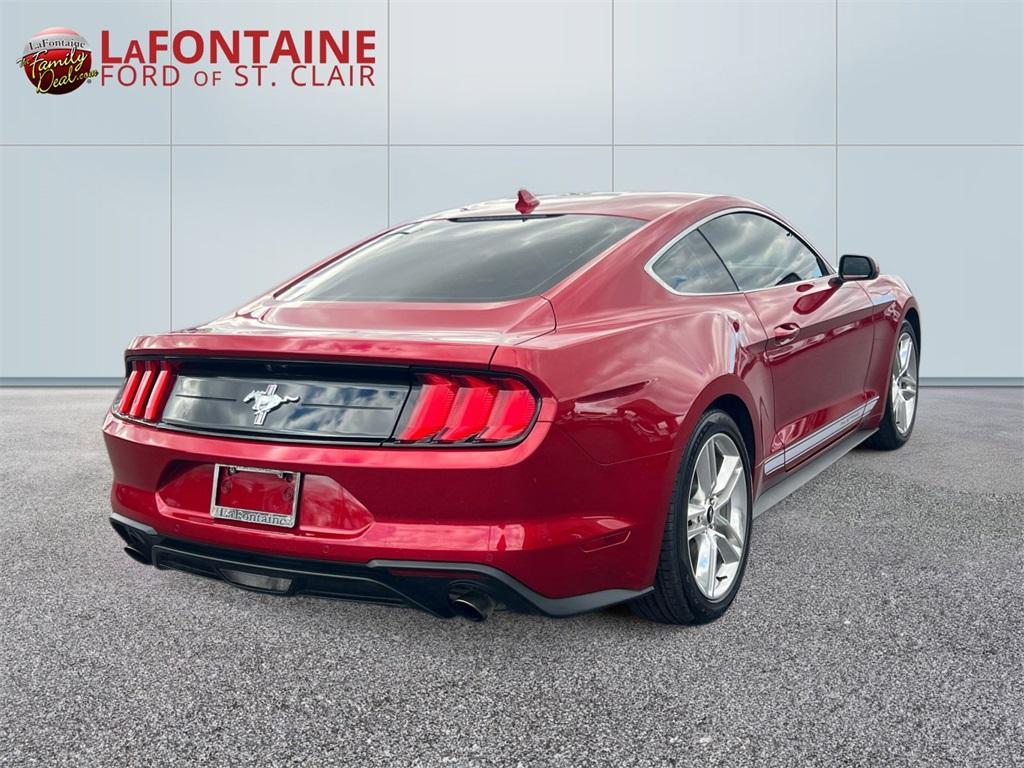 used 2021 Ford Mustang car, priced at $22,300