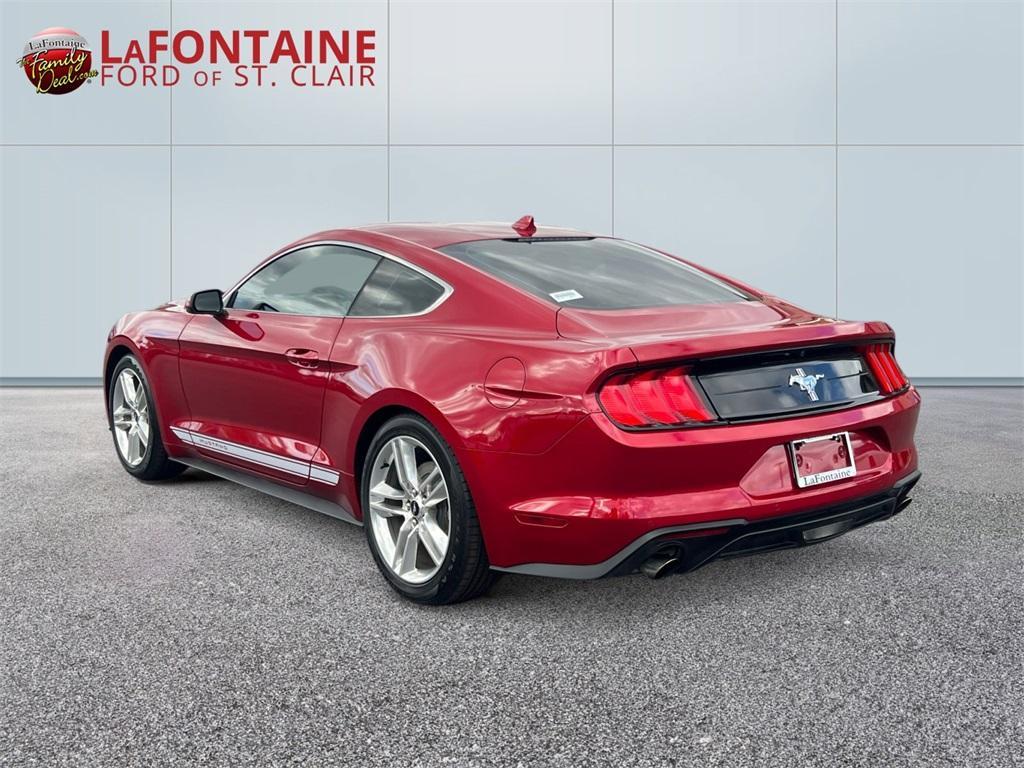 used 2021 Ford Mustang car, priced at $22,300