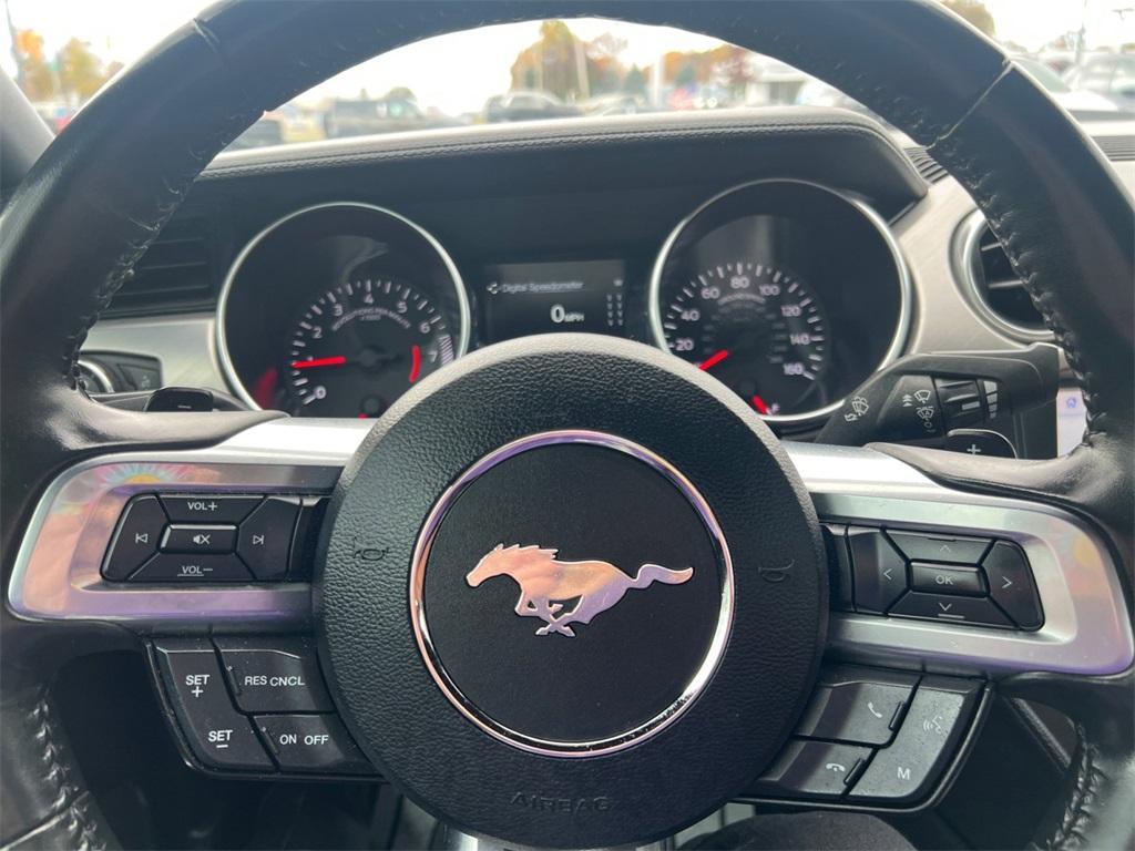 used 2021 Ford Mustang car, priced at $22,300