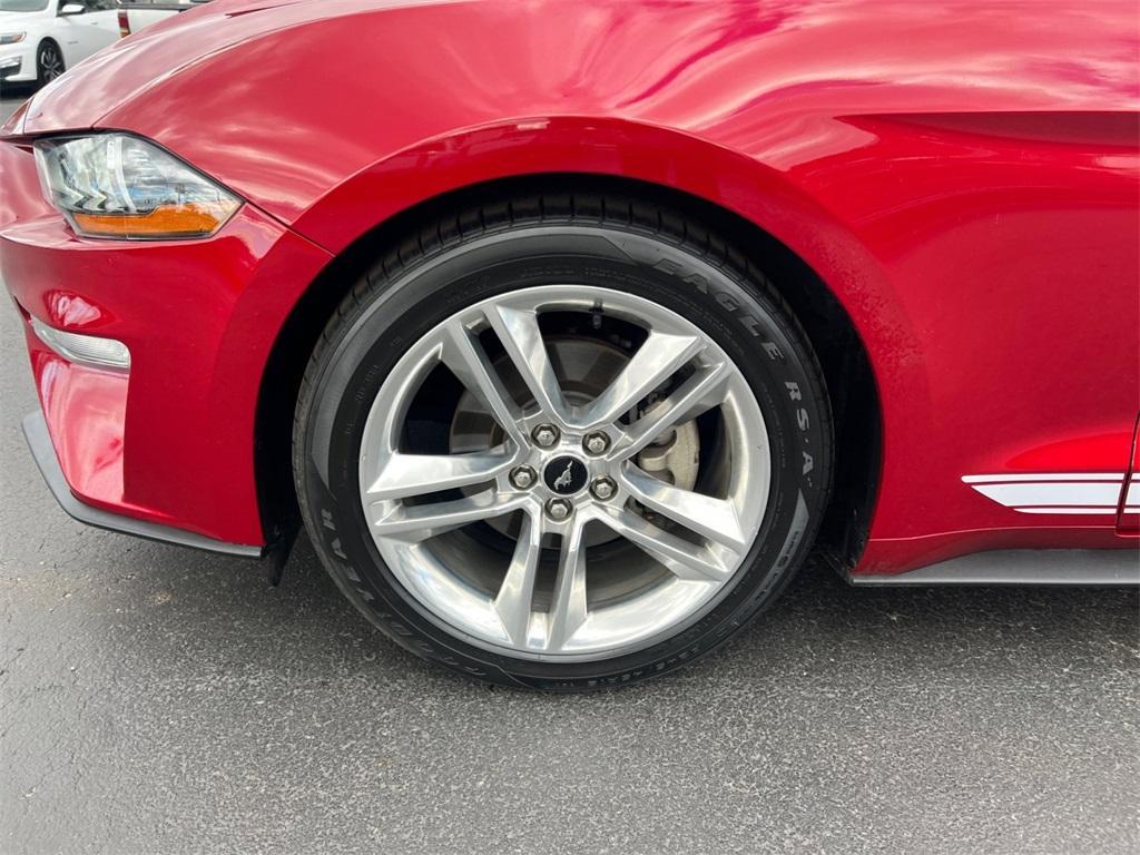 used 2021 Ford Mustang car, priced at $22,300
