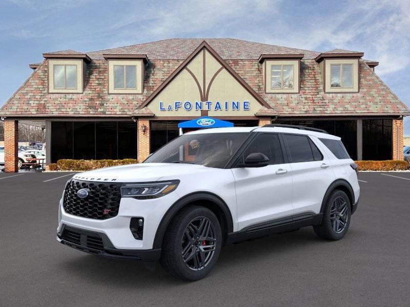 new 2025 Ford Explorer car, priced at $56,558