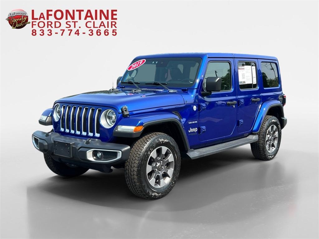 used 2019 Jeep Wrangler Unlimited car, priced at $22,700