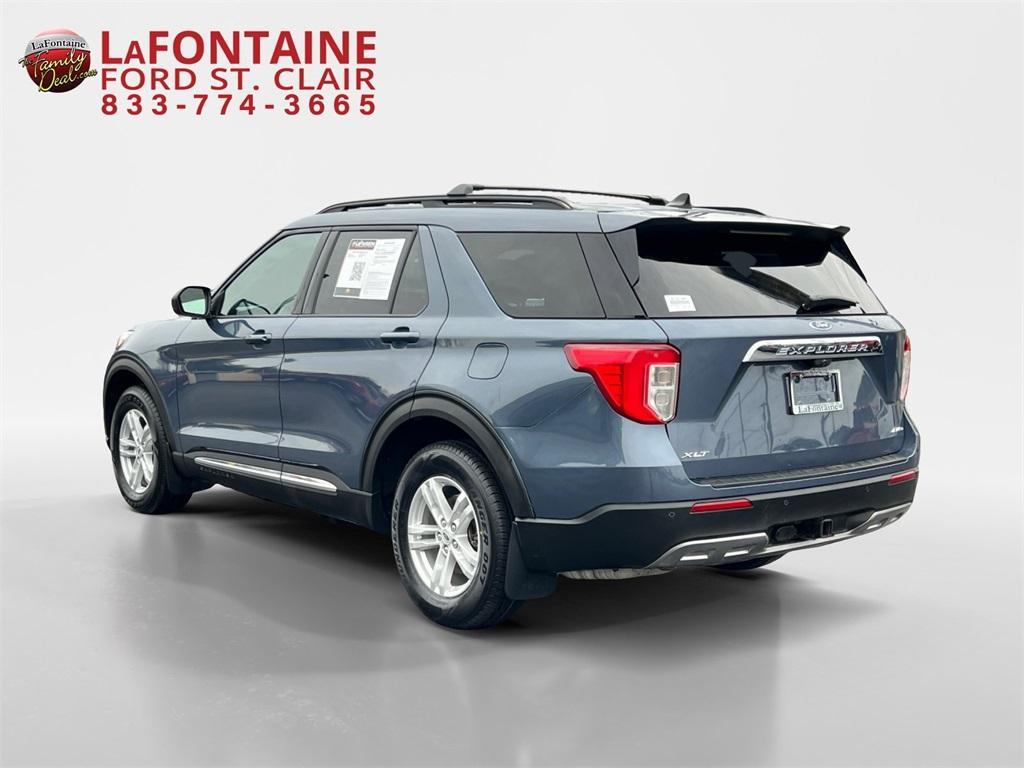 used 2021 Ford Explorer car, priced at $25,100