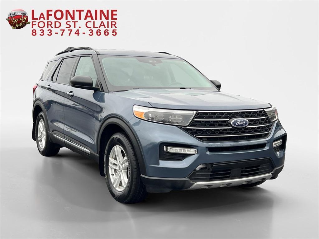 used 2021 Ford Explorer car, priced at $25,100