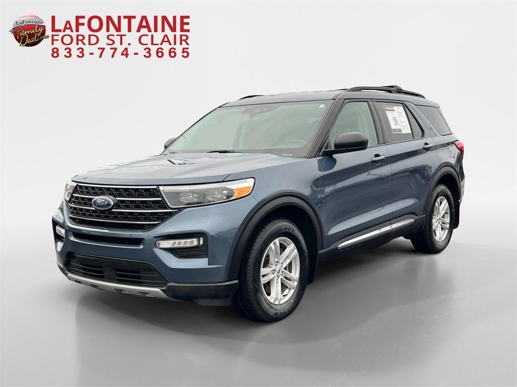 used 2021 Ford Explorer car, priced at $25,100