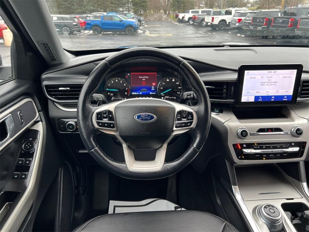 used 2021 Ford Explorer car, priced at $25,100