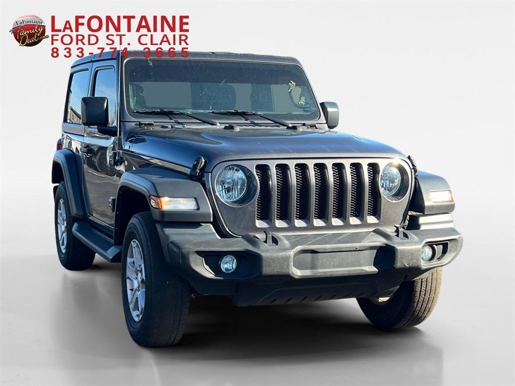 used 2021 Jeep Wrangler car, priced at $22,500