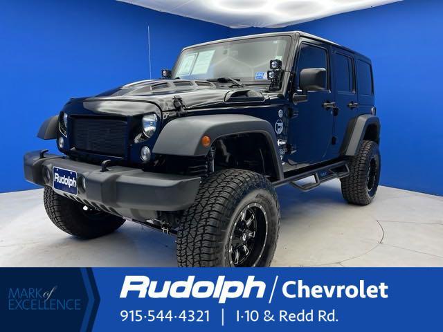 used 2015 Jeep Wrangler Unlimited car, priced at $27,495