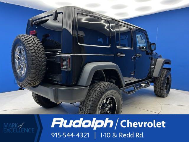 used 2015 Jeep Wrangler Unlimited car, priced at $27,495