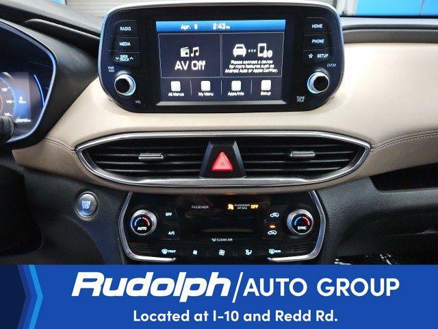 used 2019 Hyundai Santa Fe car, priced at $19,795