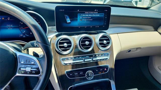 used 2021 Mercedes-Benz C-Class car, priced at $30,455