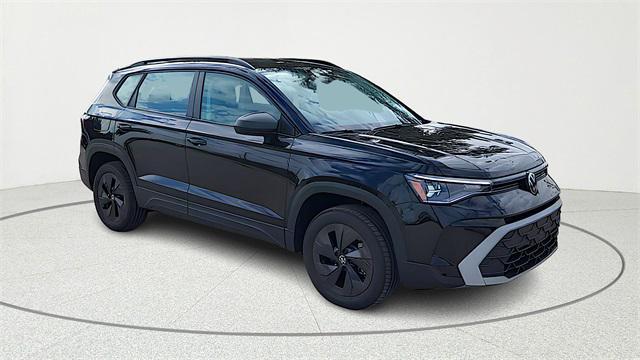 new 2025 Volkswagen Taos car, priced at $26,218