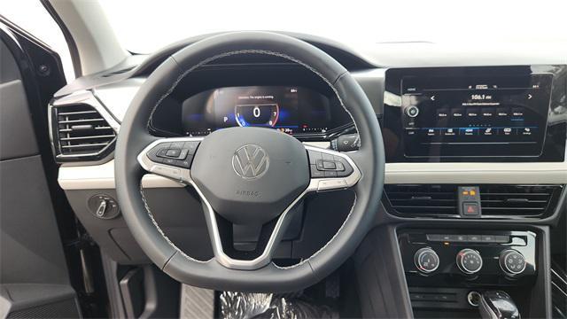 new 2025 Volkswagen Taos car, priced at $26,218
