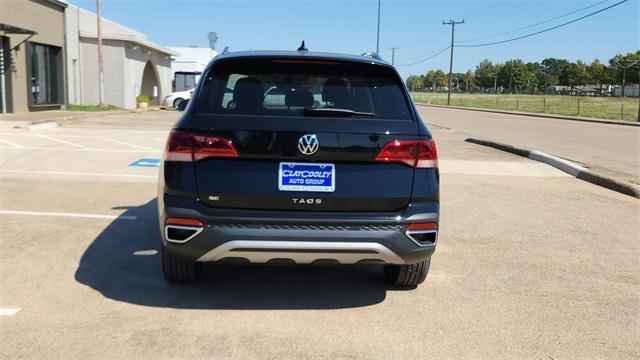 new 2024 Volkswagen Taos car, priced at $28,255